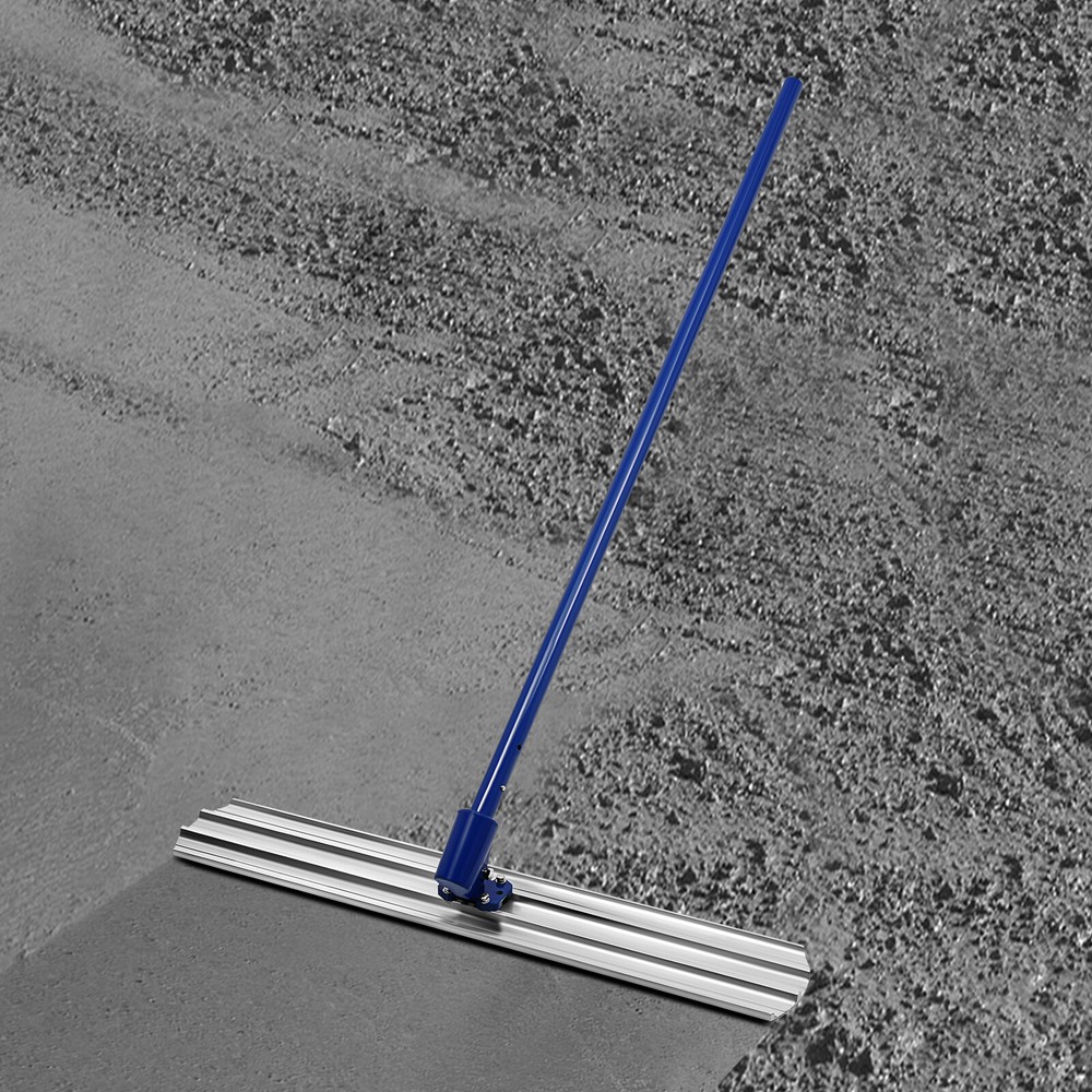 Pro 48'' x 8'' Concrete Bull Float Kit, Cement Trowel Surface Smooth Finish Tool