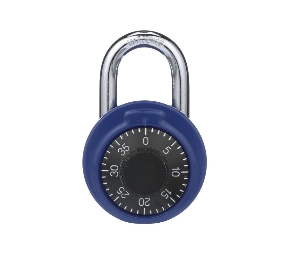 BRINKS 48mm Combination Lock Padlock 7/8 inch Standard Security • Blue