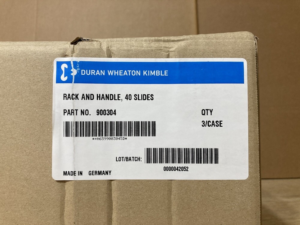 Duran Wheaton Kimble 900304 Rack and Handle 40 Slide