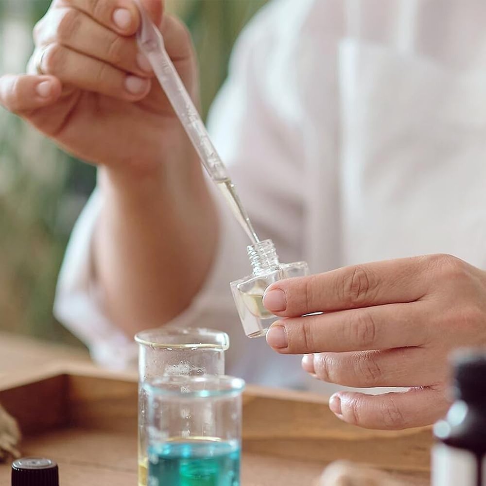 25PCS Perfume Refill Tool Kit, Dispenser Pump Transfer Silver White