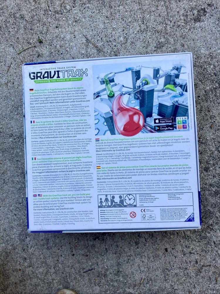 Ravensburger Gravitrax Starter Set 27597 Interactive Track System 8-99 Missing