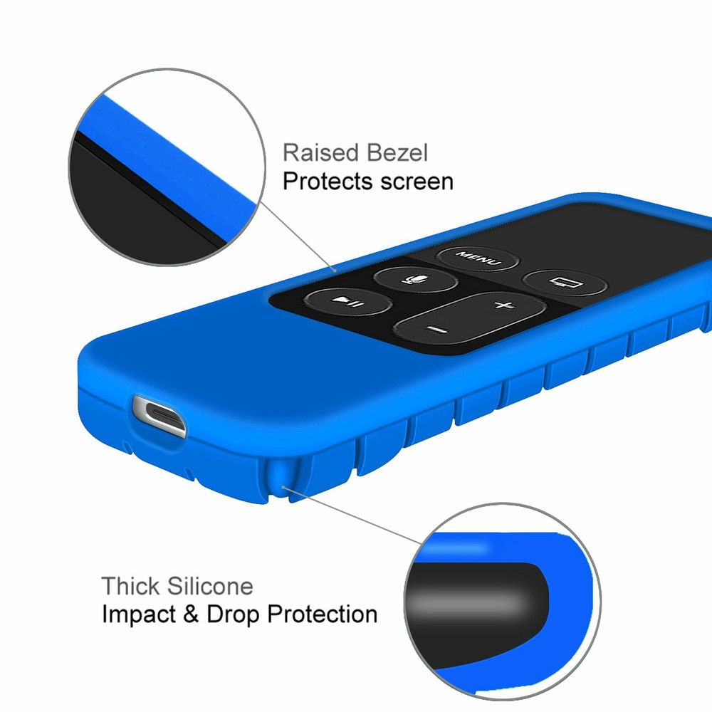 For Apple TV 2nd/3rd/4th Gen Remote Controller Silicone Case Cover Shock Proof