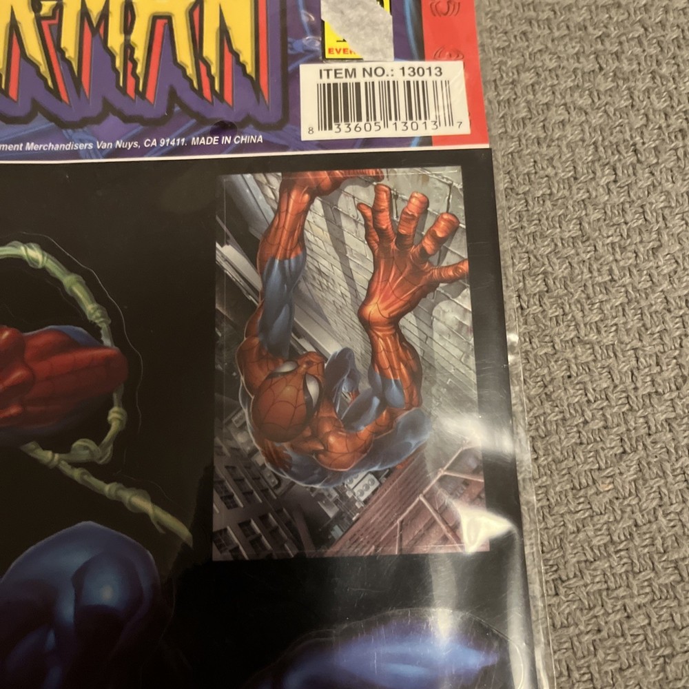 2003 Spider-Man sticker set. Marvel. 11x8.5”