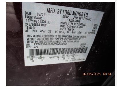 Used Telematics Interface Module fits: 2021 Ford Edge Communication voice recogn