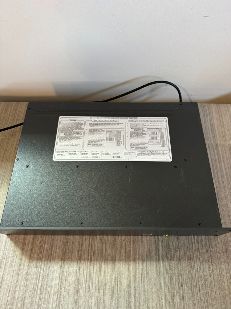 Extron SMX Series Multi-Matrix Switcher with 8x8 DVI Inputs
