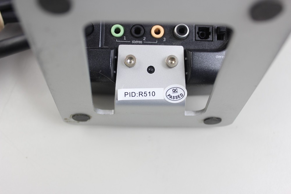 Logitech Z-5500 Computer PC Speaker System Control Unit Pod w/ Cables PID R510