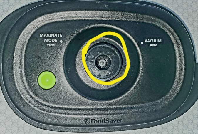 Vacuum Container Lid Valve Seal