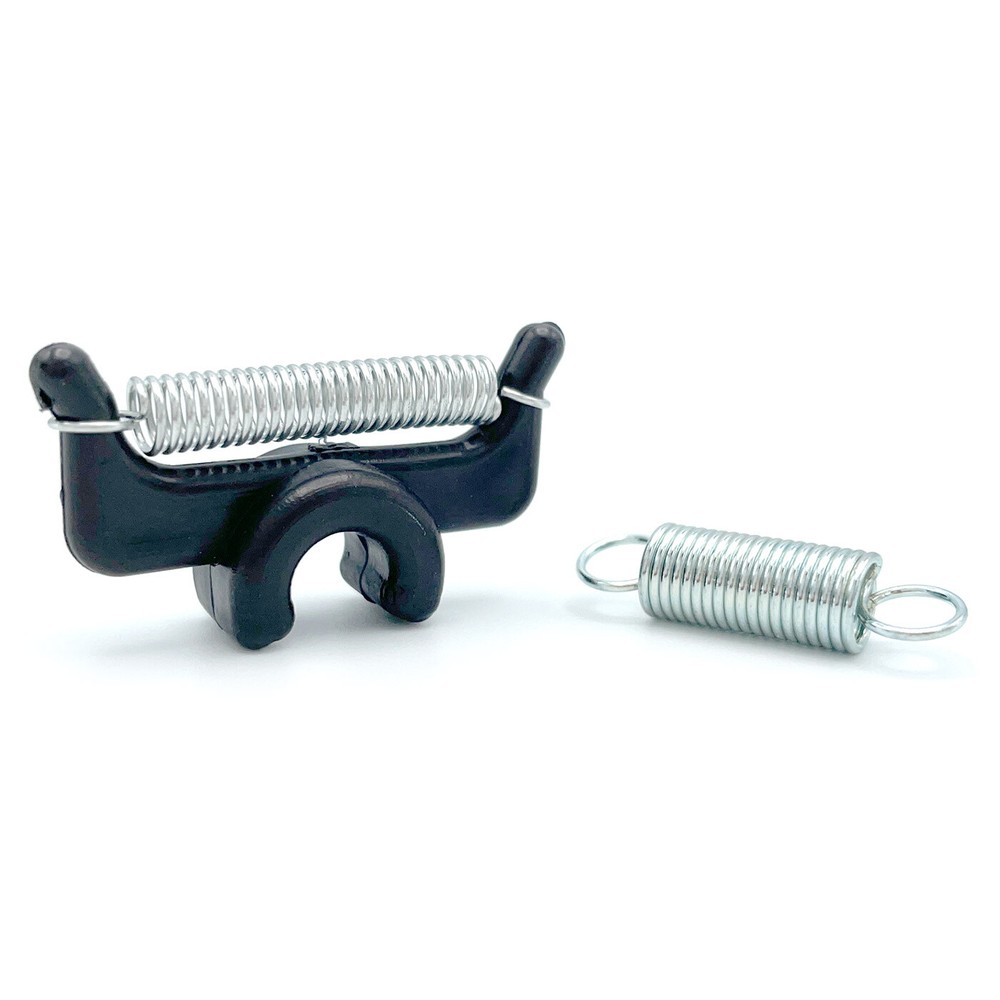 PEAK MATERIAL CLIP - Fly Tying Vise Attachment Accessory Includes 2 Springs NEW!