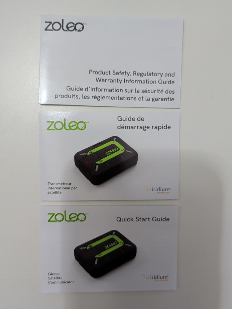 ZOLEO Satellite Communicator SOS GPS Tracker – New Open Box – Never Activated