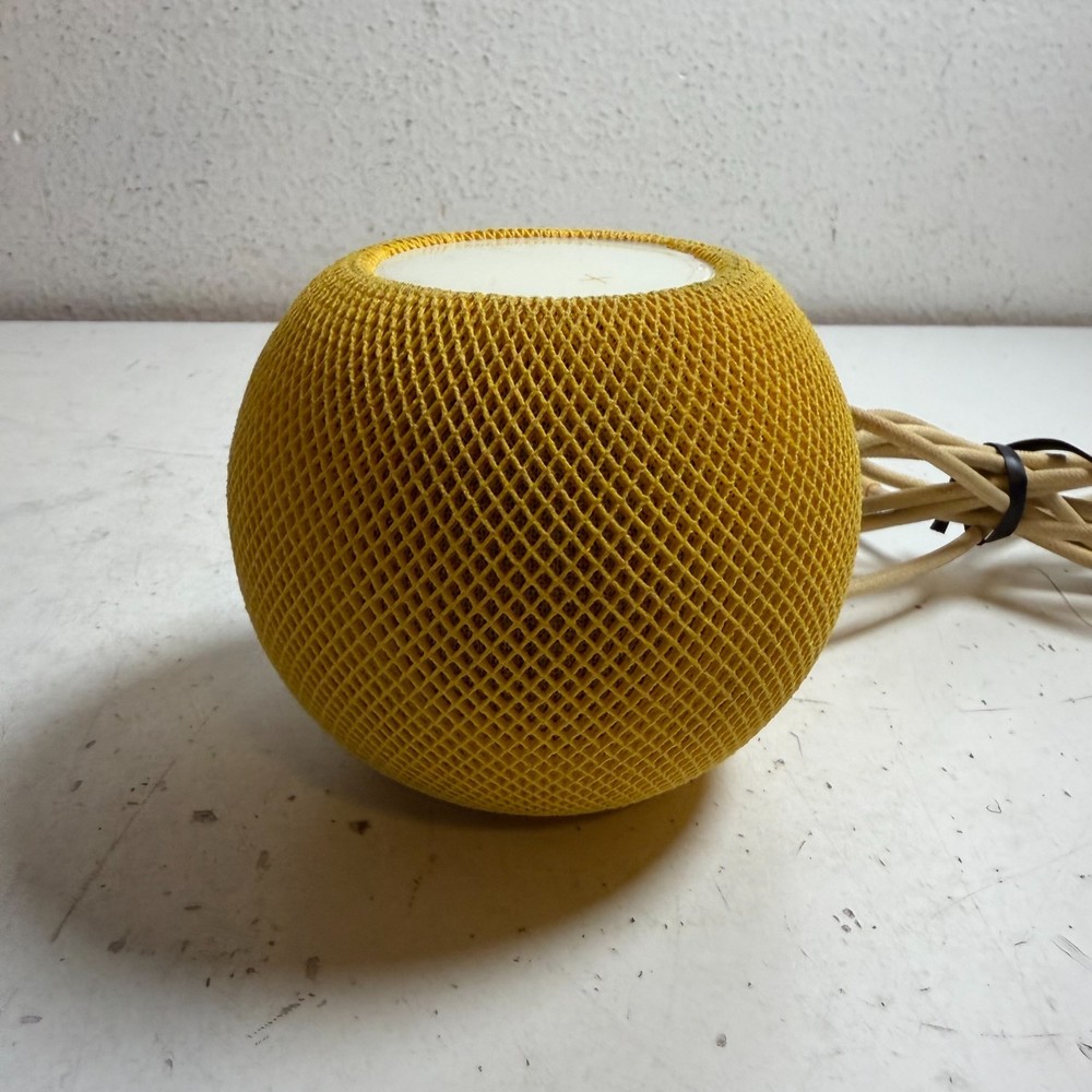 Apple HomePod Mini A2374 Yellow Bluetooth Integration Spherical Smart Speaker