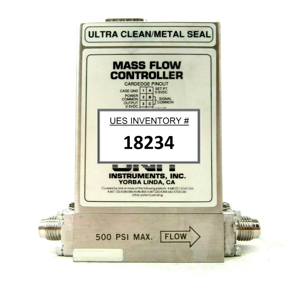 UNIT Instruments UFC-8160 Mass Flow Controller 200 SCCM BCl3 - Used