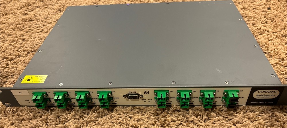 Corning Mobile Access Wide Band Base Unit for 8 Links Model WB-B8U