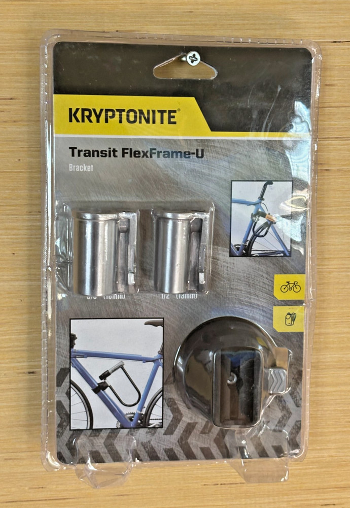 Kryptonite Transit FlexFrame-U Lock Bracket Bicycle Lock Frame Mount