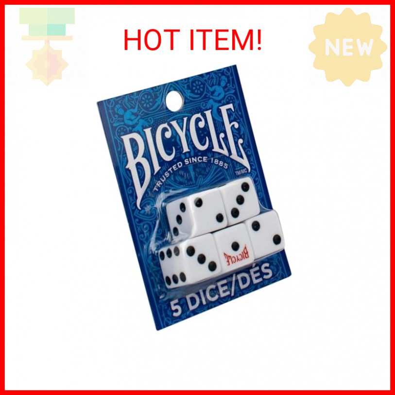 Bicycle 5 count dice