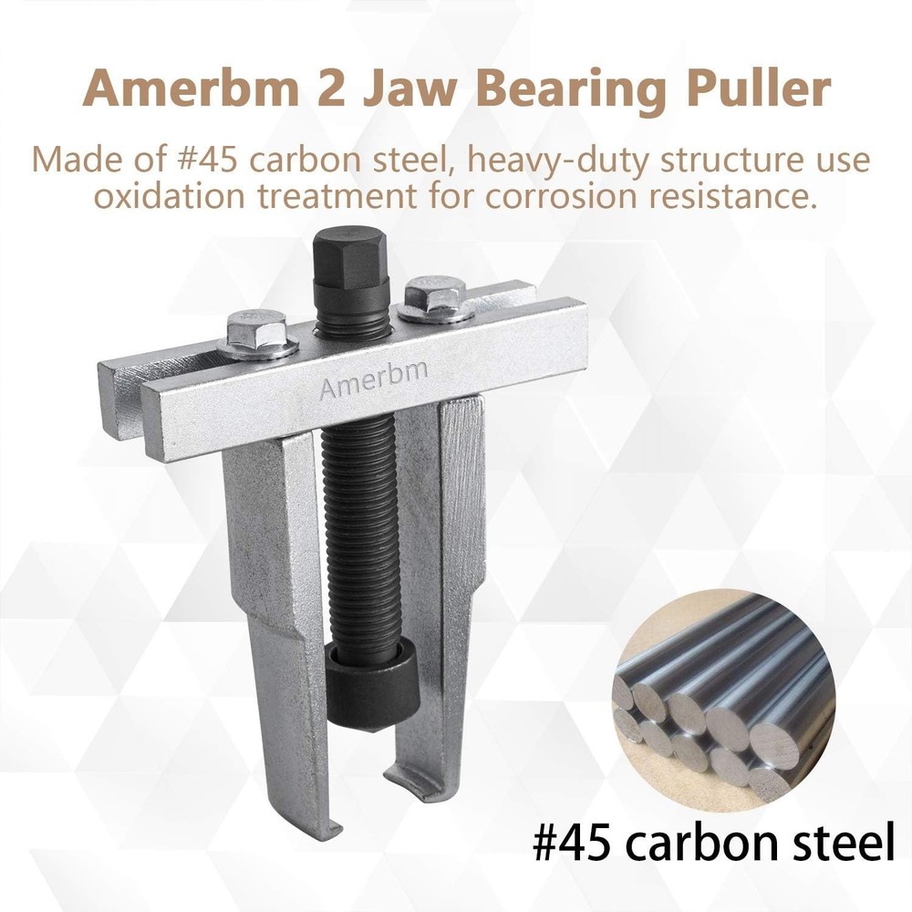 Two Jaw Bearing Puller Remover 30mm - 90mm Adjustable Tool for...