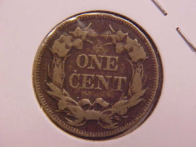 1857 FLYING EAGLE CENT - F - SEE PICS! - (X1680)