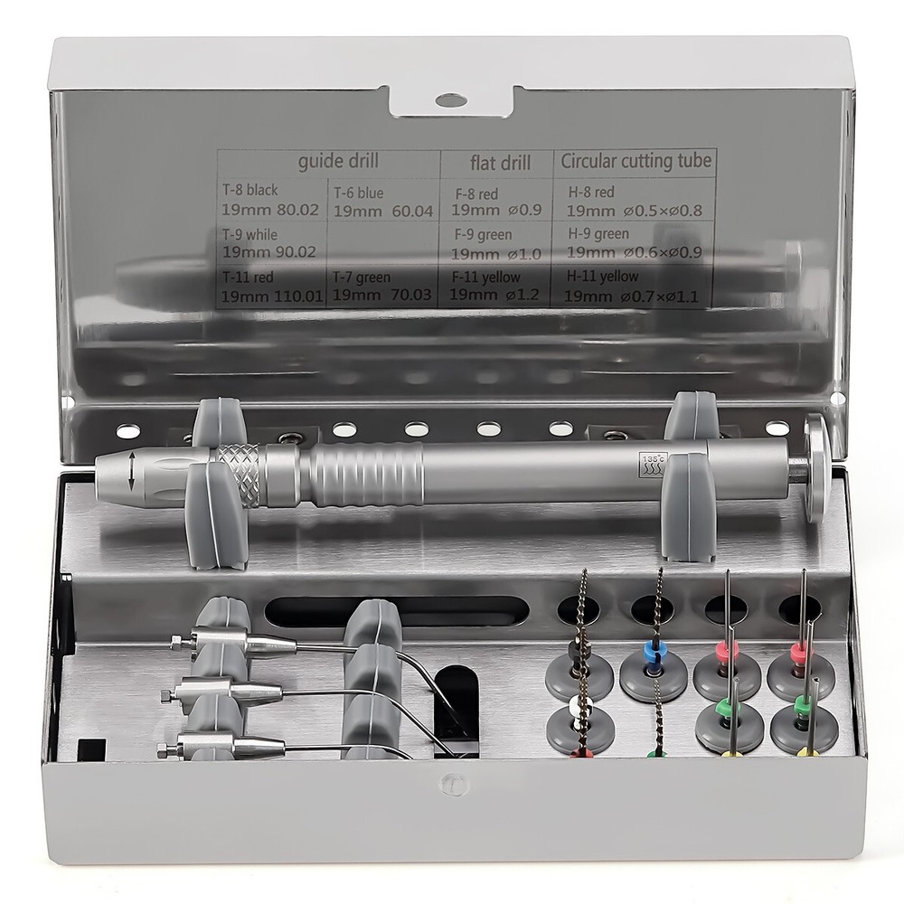 Dental Broken File Extractor Endodontic Removal System Kit Endo Root Canal Tools