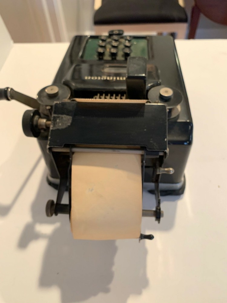 Vintage Remington Rand Adding Machine