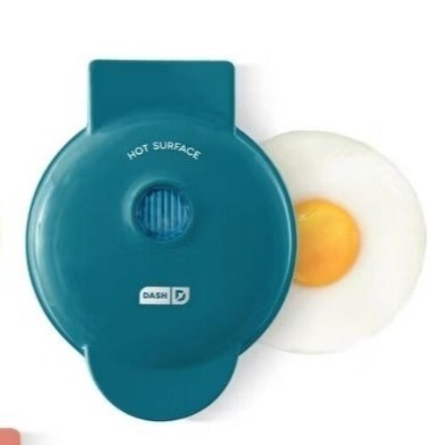 Dash Mini Maker 3 Pack - Heart Waffle Regular Waffle & Griddle - Nonstick Cookin