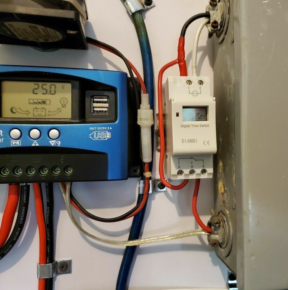 Digital LCD DIN Programmable Weekly Rail Timer AC 110V 16A Time Relay Switch New