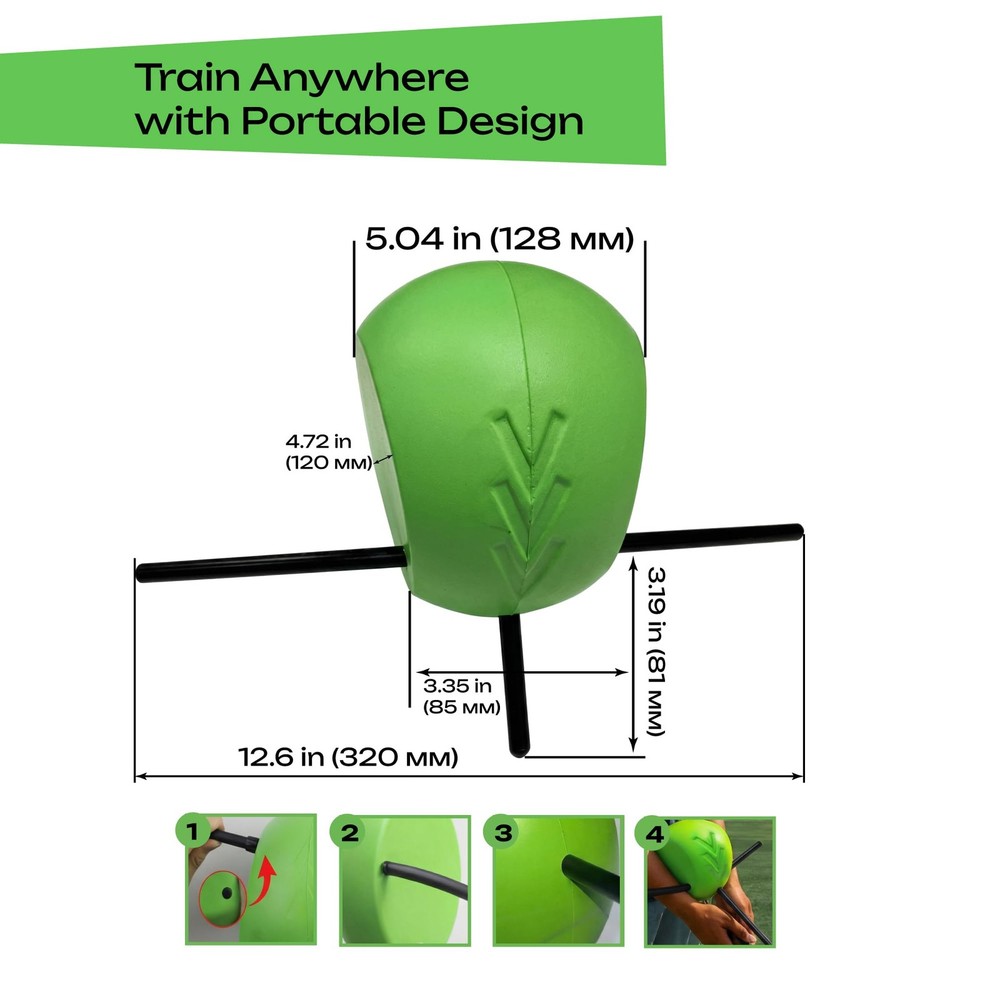 Golf Training Aid Ball - Compression Connection Between Arms Posture Correction