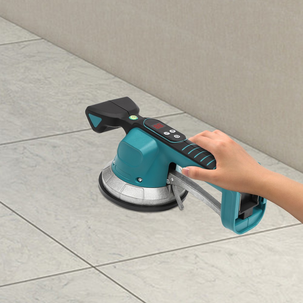 Tile Vibration Leveling Machine Adjustable Floor Tiler Vibrator Tool 10 Speeds