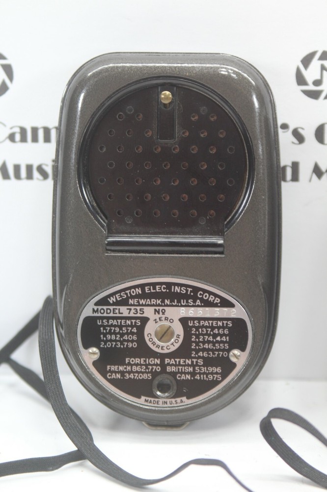 Vintage Light meter collection display Weston Master II & Sekonic Not working