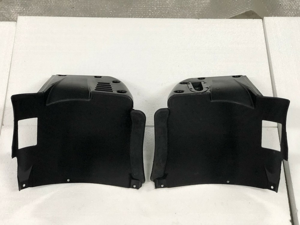 BMW E39 M5 L+R PP plastic FRONT form M BUMPER SPLASH PANEL pork chops 2pc
