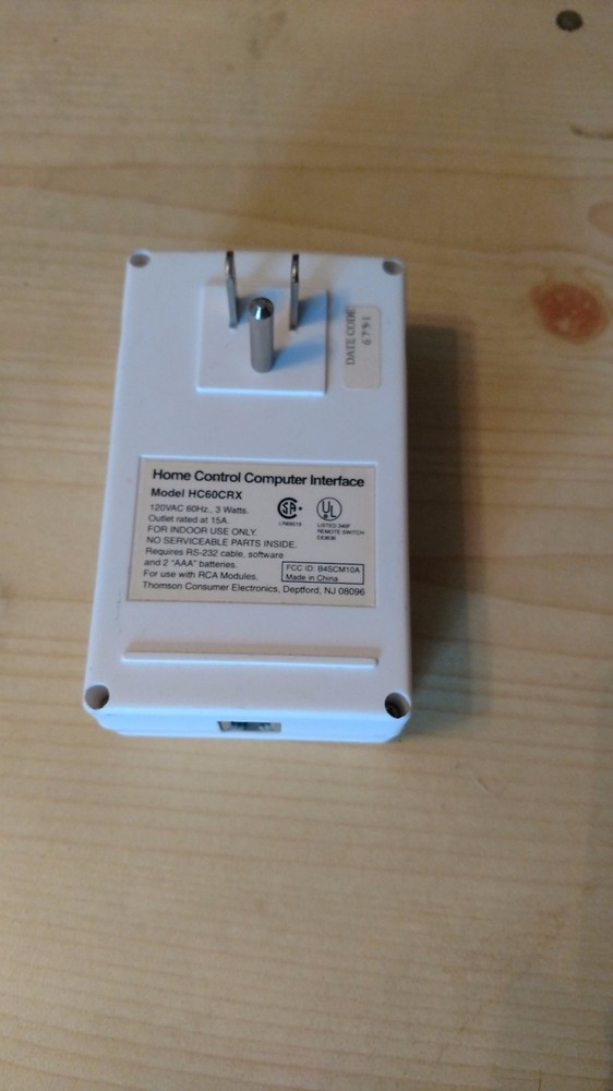 RCA Home Control Computer Interface HC60CRX