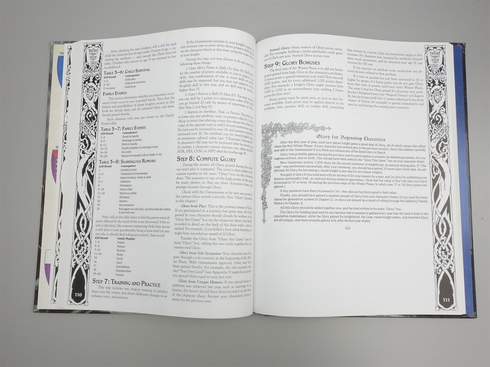 King Arthur Pendragon - 5th Edition Rulebook (Arthaus)
