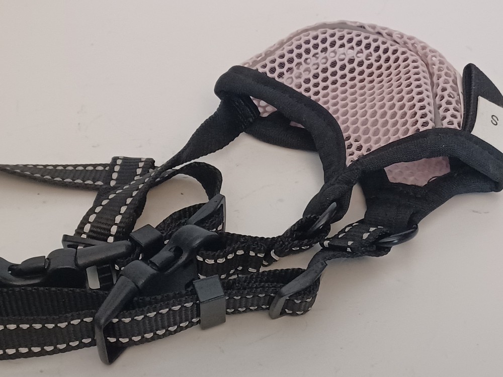 Bonthee Dog Muzzle,Mesh Soft Muzzle for Small Sized Dogs, Breathable (small)