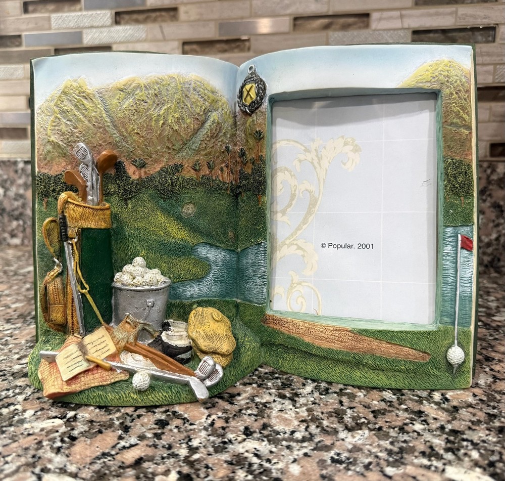 Library Collection Golf 3.5x5 Photo Frame