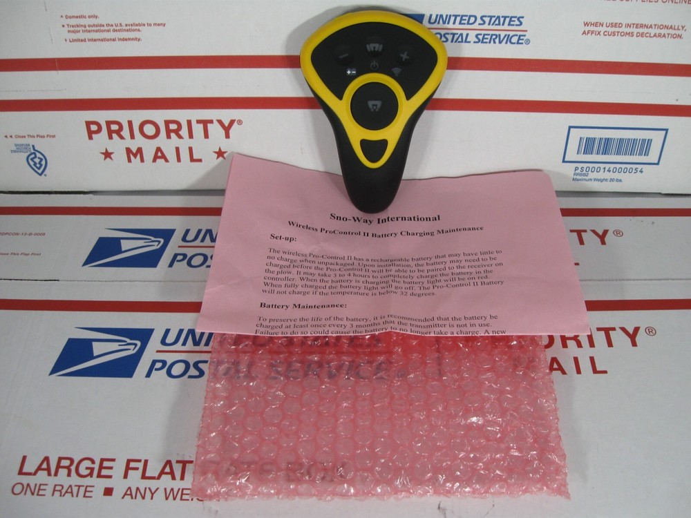 SNO-WAY "SALT SPREADER ONLY" PRO CONTROL II WIRELESS TRANSMITTER 96116050