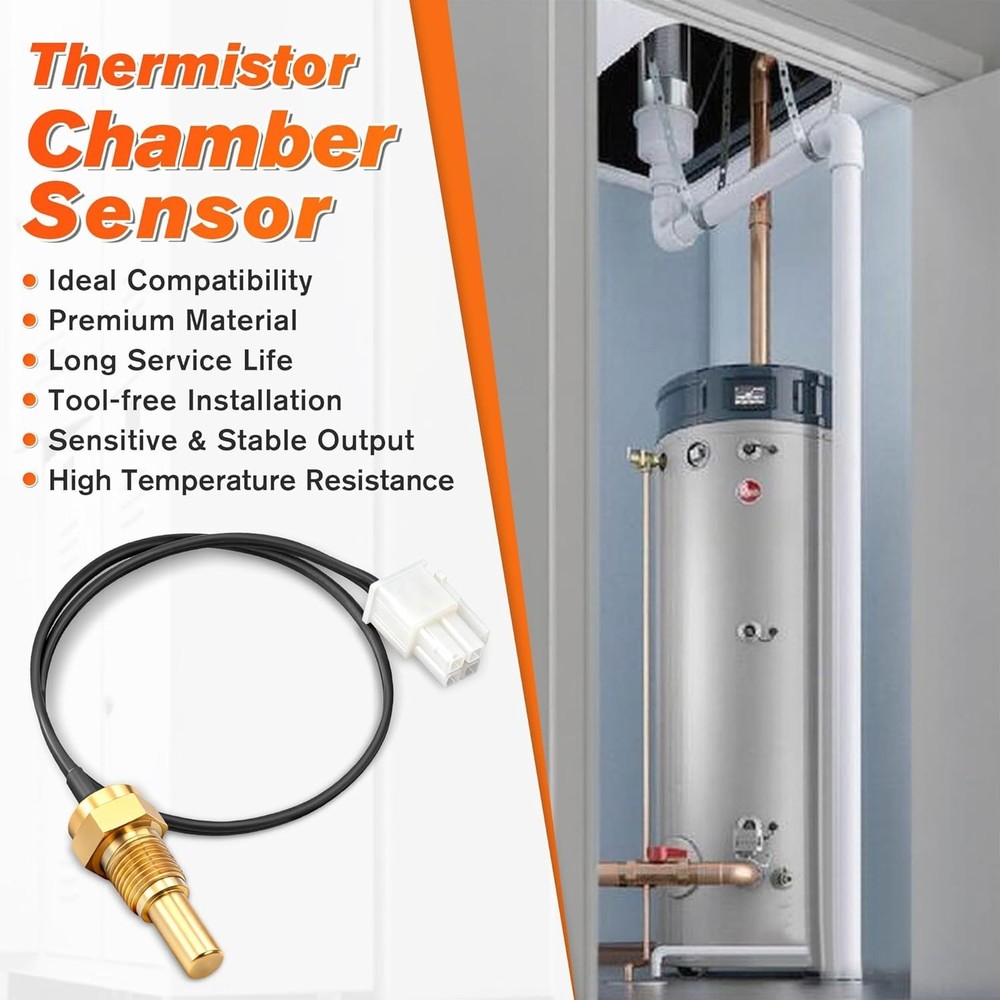Water Heater Chamber Sensor, Compatible w/ Rheem AP19299, Ultra Low Nox Tankless