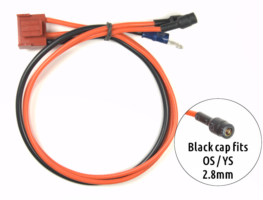 2 Cylinder Onboard Glow Plug Driver Controller Harness Only 2.8mm OS YS