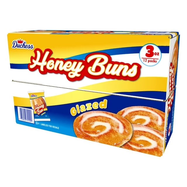 Duchess Honey Buns, 3 oz., 12 pk
