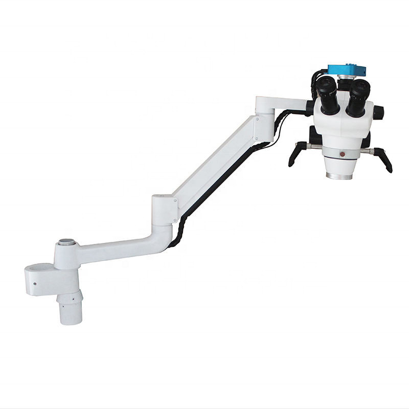 Dental Chair Unit Operating Microscope Endodontic Microscope + Camera Led Light