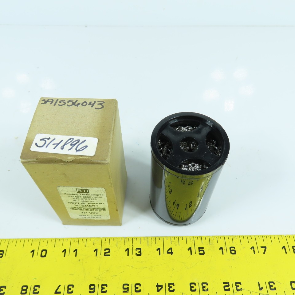 Reading Technologies 3P-060 3P Eliminizer Filter Element NEW