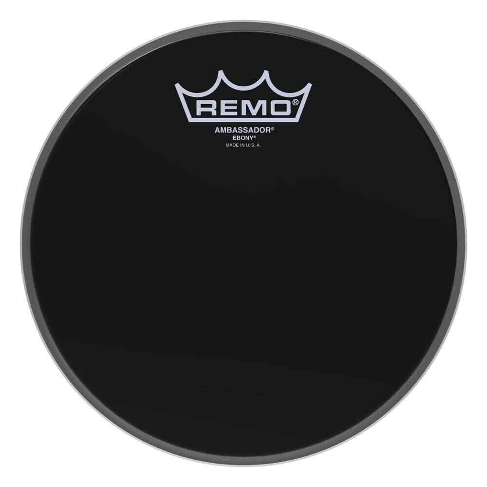 Remo Ambassador Ebony Drumhead 8"