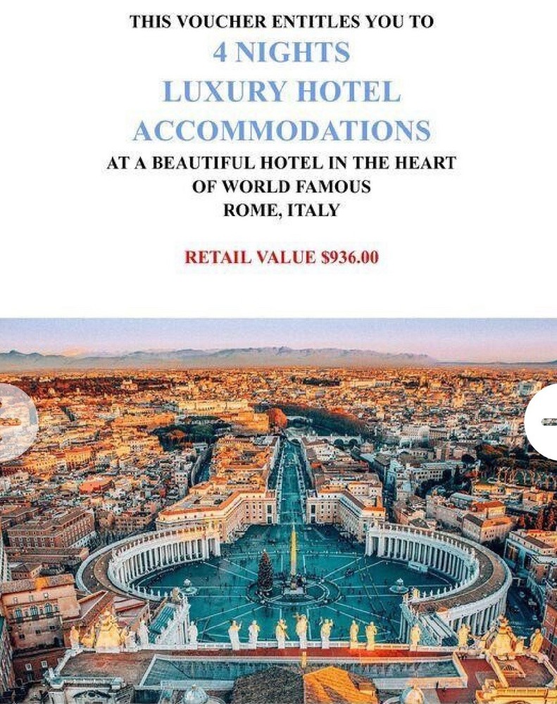 4 NIGHT IN ROME ITALY
