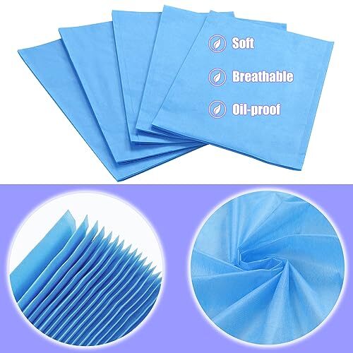 50 Pack Disposable Bed Sheets for Salon Massage Spa Table Cover