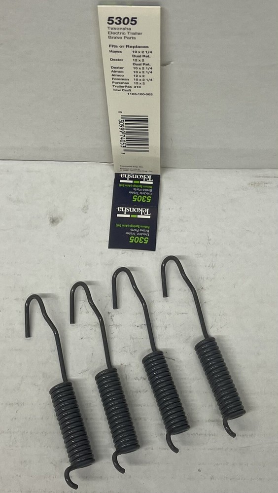 Tekonsha 5305 Trailer Brake Return Springs