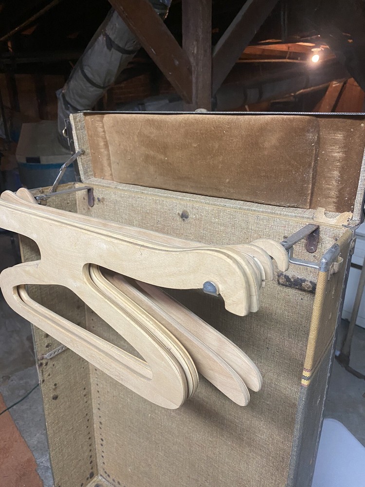 Vintage travel trunk