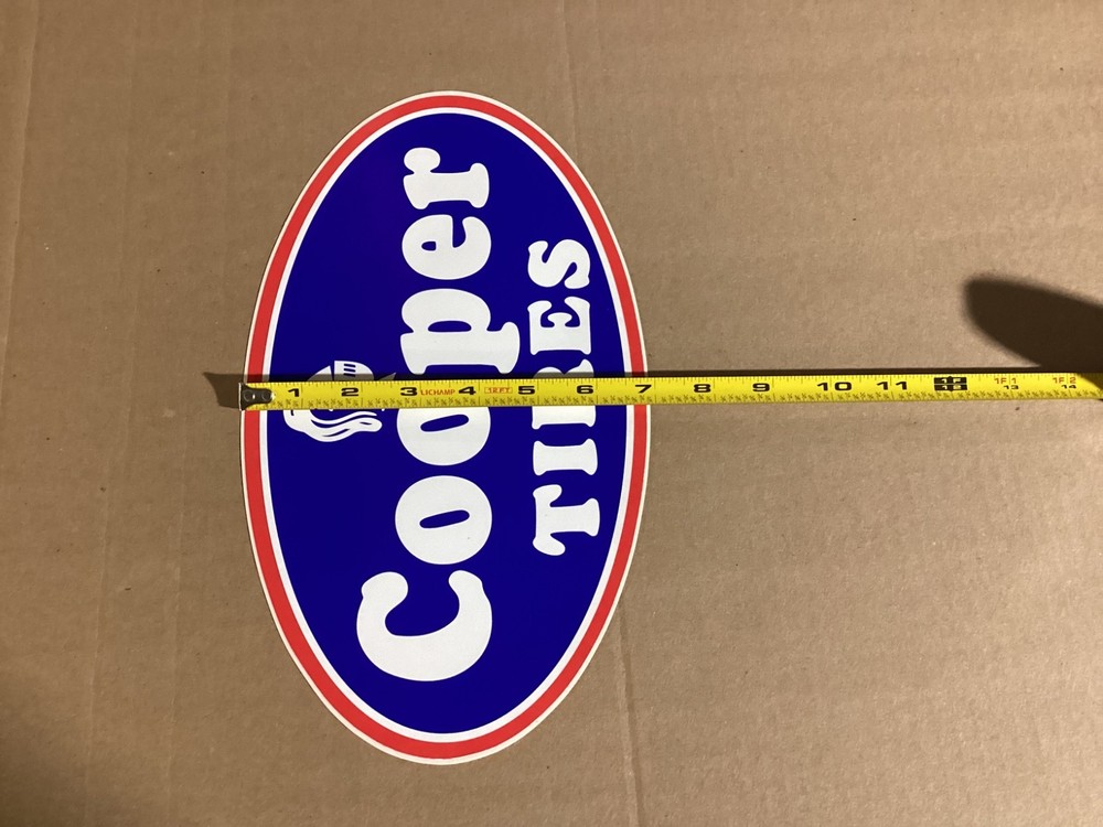 Vintage Cooper Tires Sticker