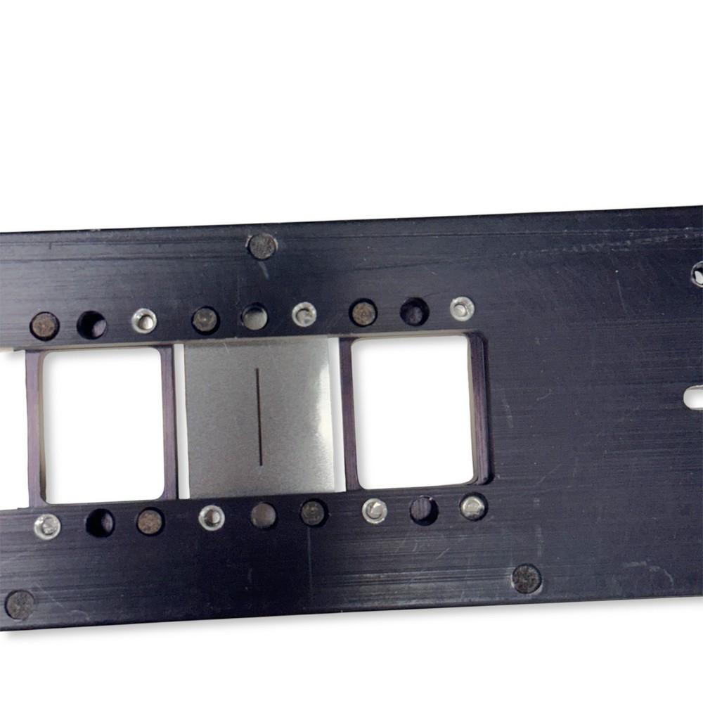 Industrial Multi-Aperture Slider Plate Target Carrier Optical Microscope Part
