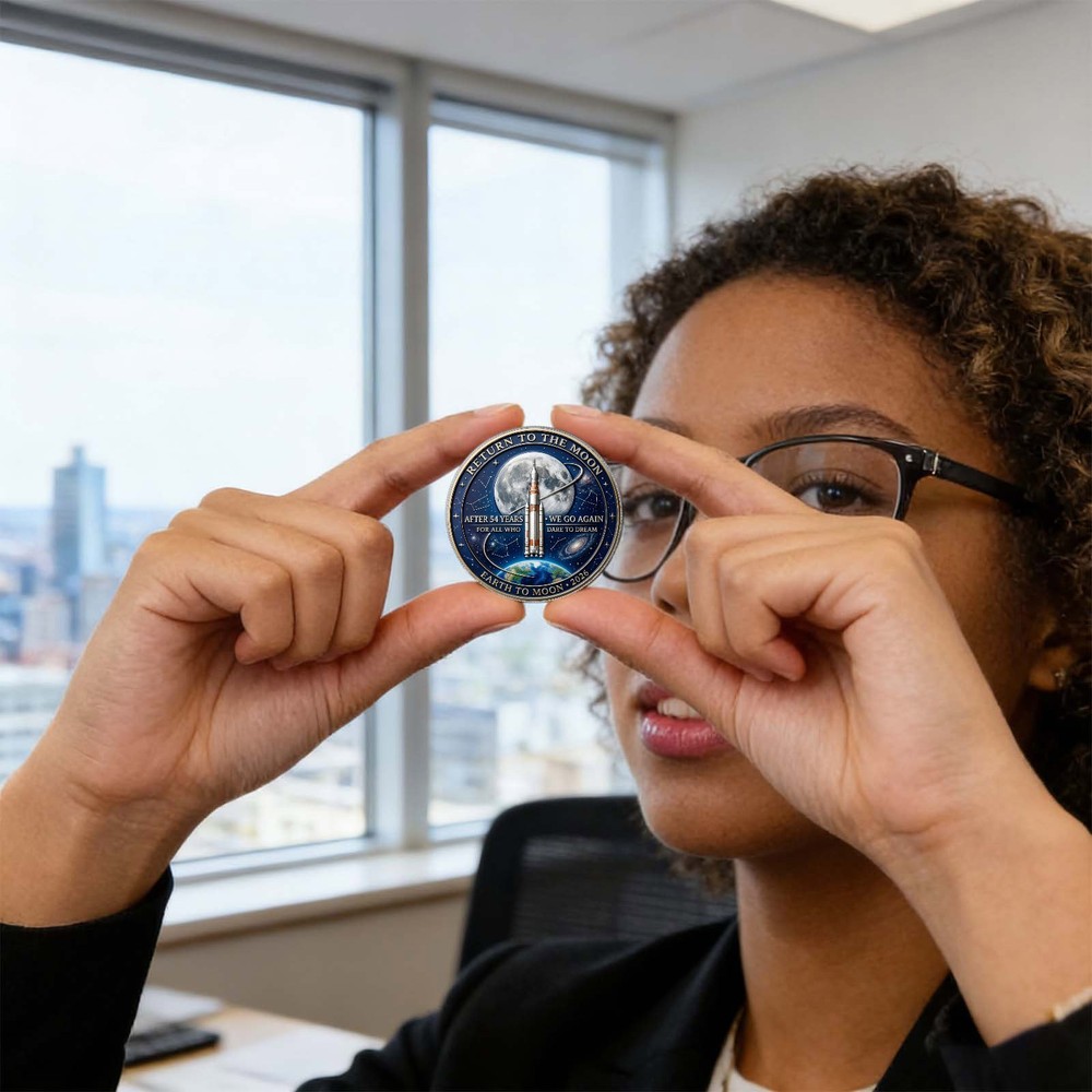 Exquisite 3D Commemorative For Display And Investment Minted Keepsake