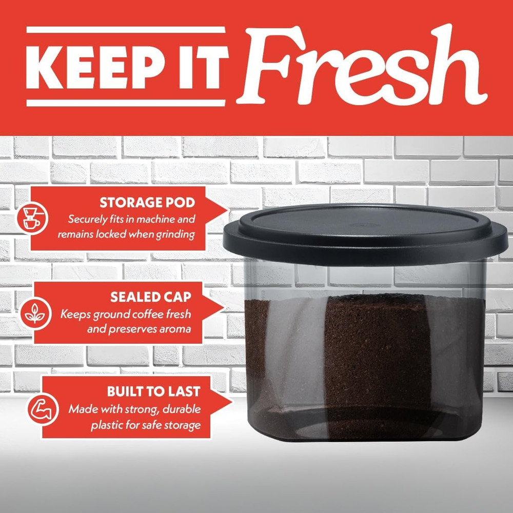 10-Cup Grind & Brew Coffee Maker with Built-In Grinder & Programmable Features