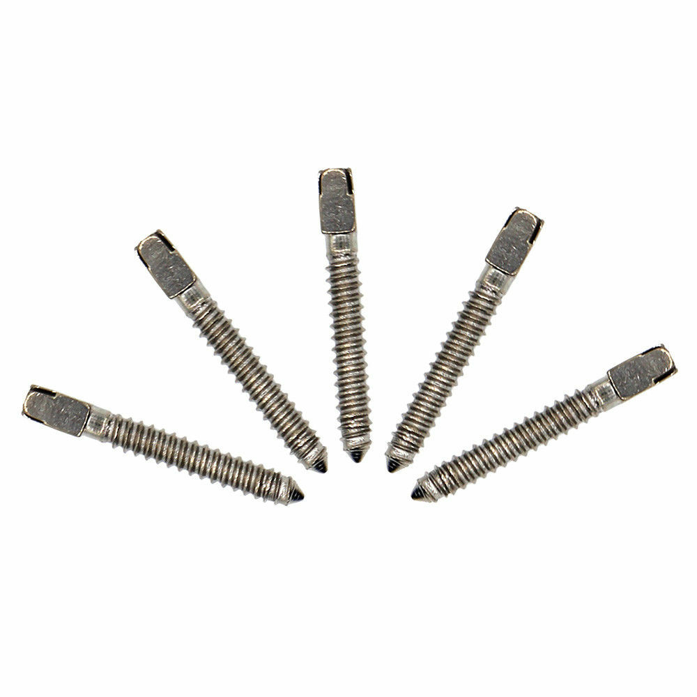 120 Pcs/Pack Dental Titanium Conical Screw Posts Cross Head Root Assorted Drills