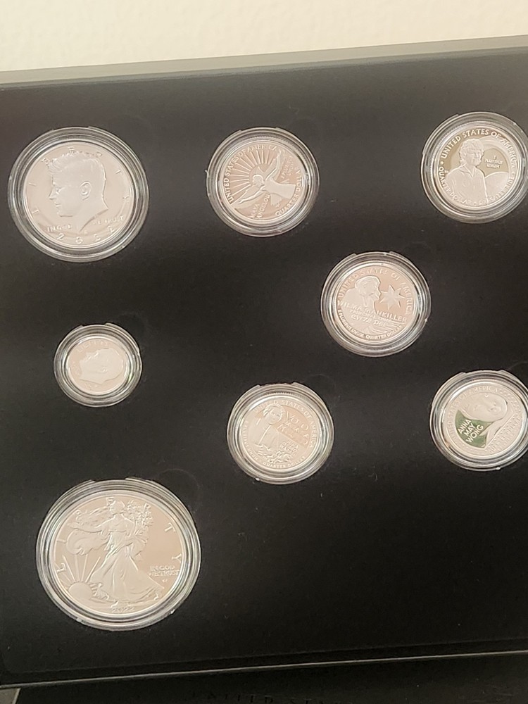 PRISTINE ORIGINAL 2022 PROOF SILVER EAGLE LIMITED EDITION PROOF SET OGP