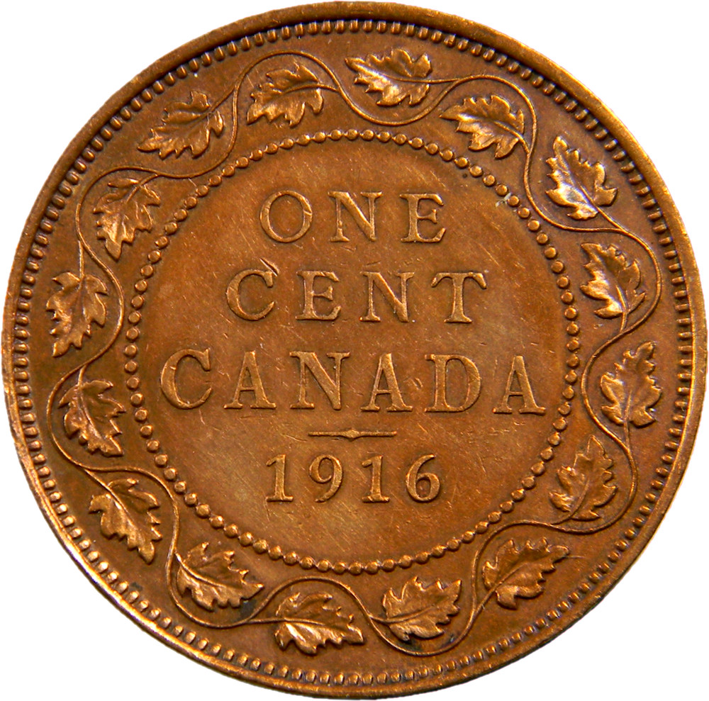Canada 1916 One Cent (02570)